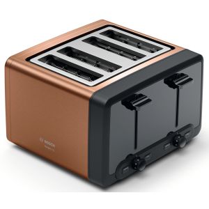 Bosch TAT4P449GB 4 Slice Toaster - Copper