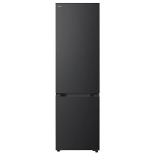 LG GBBS524CEV 60cm Frost Free Fridge Freezer Black Steel