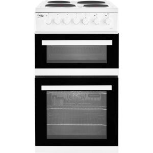 Beko EDP503W 50cm Electric Double Oven with grill Cooker - White