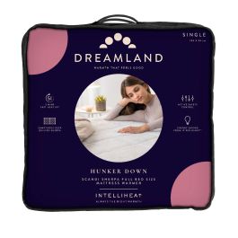 Dreamland Scandi Sherpa Underblanket-Single 16694C