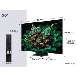 TCL 50C7K-UK 50" 4K QD-Mini LED HDR Google TV