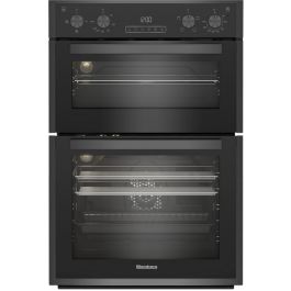 Blomberg RODN9202DX 59.4cm Built In Electric Double Oven - Dark Steel