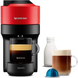 Krups Nespresso XN920540 Vertuo Pop Coffee Pod Machine Spicy Red