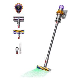 Dyson V15 Detect Absolute Cordless Vacuum Cleaner - 60 Minutes Run Time - Yellow/Nickel