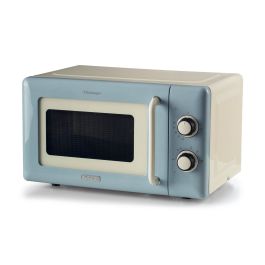 Ariete Vintage 20L 800W Mechanical Microwave Blue - AR3962