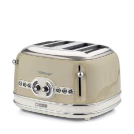Ariete 4 Slice Vintage Toaster Cream - AR5603