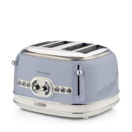 Ariete 4 Slice Vintage Toaster Blue - AR5605