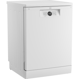 Beko BDFN26432W Full Size Dishwasher - White - 14 Place Settings