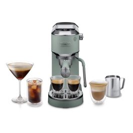 De'Longhi Dedica Duo Manual Espresso Machine Green EC890.GR