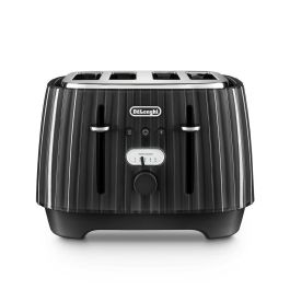 De'Longhi 4 Slice Ballerina Toaster Black - DL3002