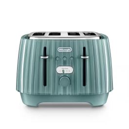 De'Longhi 4 Slice Ballerina Toaster Laguna Green - DL3306
