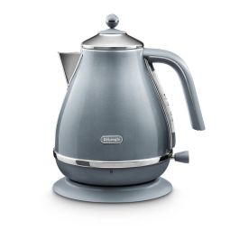 De'Longhi 1.7L Icona Metallics Kettle Ice Blue - DL4305