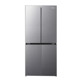 Fridgemaster MQ79395ES 79.4cm 65/35 Total No Frost American Fridge Freezer - Silver