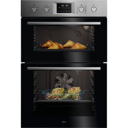 AEG OU5CP40M 59.4cm Double Electric Oven - Stainless Steel