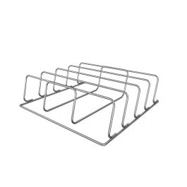 Ninja XSKOGXLRBRKEU Woodfire XL Electric BBQ Rib Rack - Silver