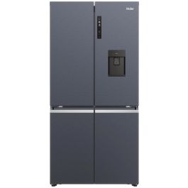 Haier HCR5919EHMB 90cm 60/40 Frost Free American Fridge Freezer - Brushed Black