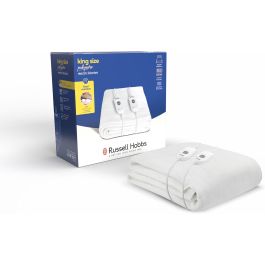 Russell Hobbs RHEKB6003 Electric Blanket Heated King Fitted Underblanket White