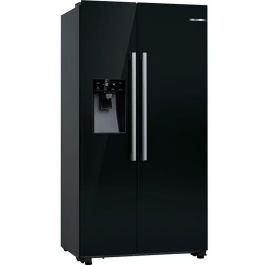 Bosch KAD93ABEP 70/30 Total No Frost, American Fridge-freezer - Black