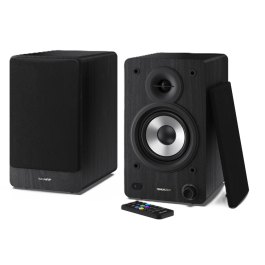 Sharp CP-SS30 BK Pair of Wireless Bookshelf Speakers - Black