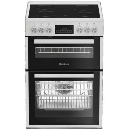Blomberg HKRN651W 60cm Double Oven Electric Cooker with Vitroceramic Hob - White