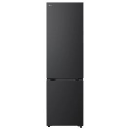LG GBBS524CEV 60cm Frost Free Fridge Freezer Black Steel