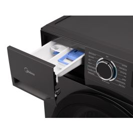 Midea MF110W100BA10TU 10kg 1400 Spin Washing Machine - Graphite