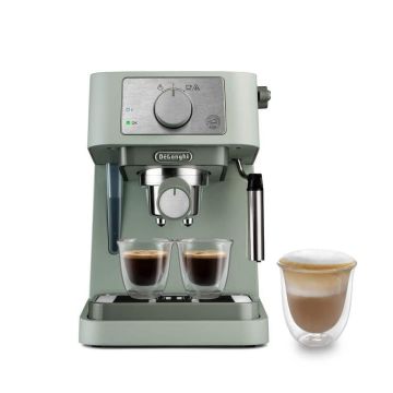 DeLonghi Stilosa Manual Espresso Machine Green EC260.GR