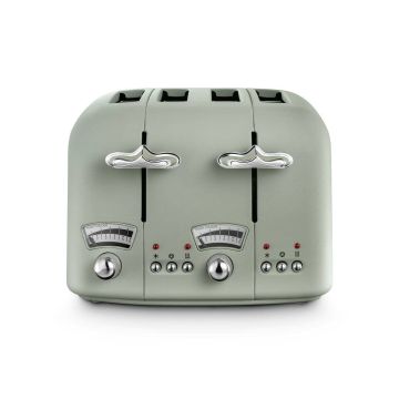 De'Longhi 4 Slice Argento Toaster Green - DL3022