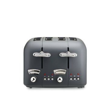 De'Longhi 4 Slice Argento Toaster Silva Grey - DL3026