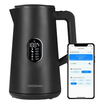 Statesman 1.5L Smart Jug Kettle - Black - SKK01518B