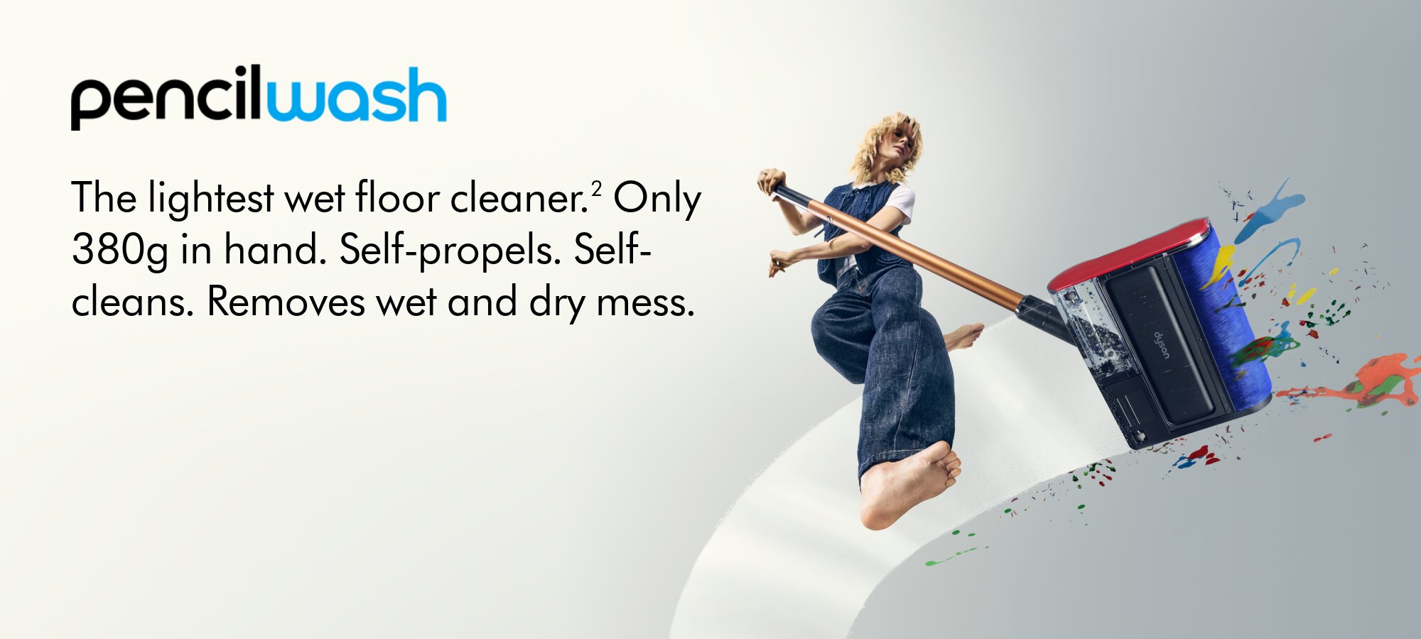 Dyson PencilWash lightweight wet floor cleaner