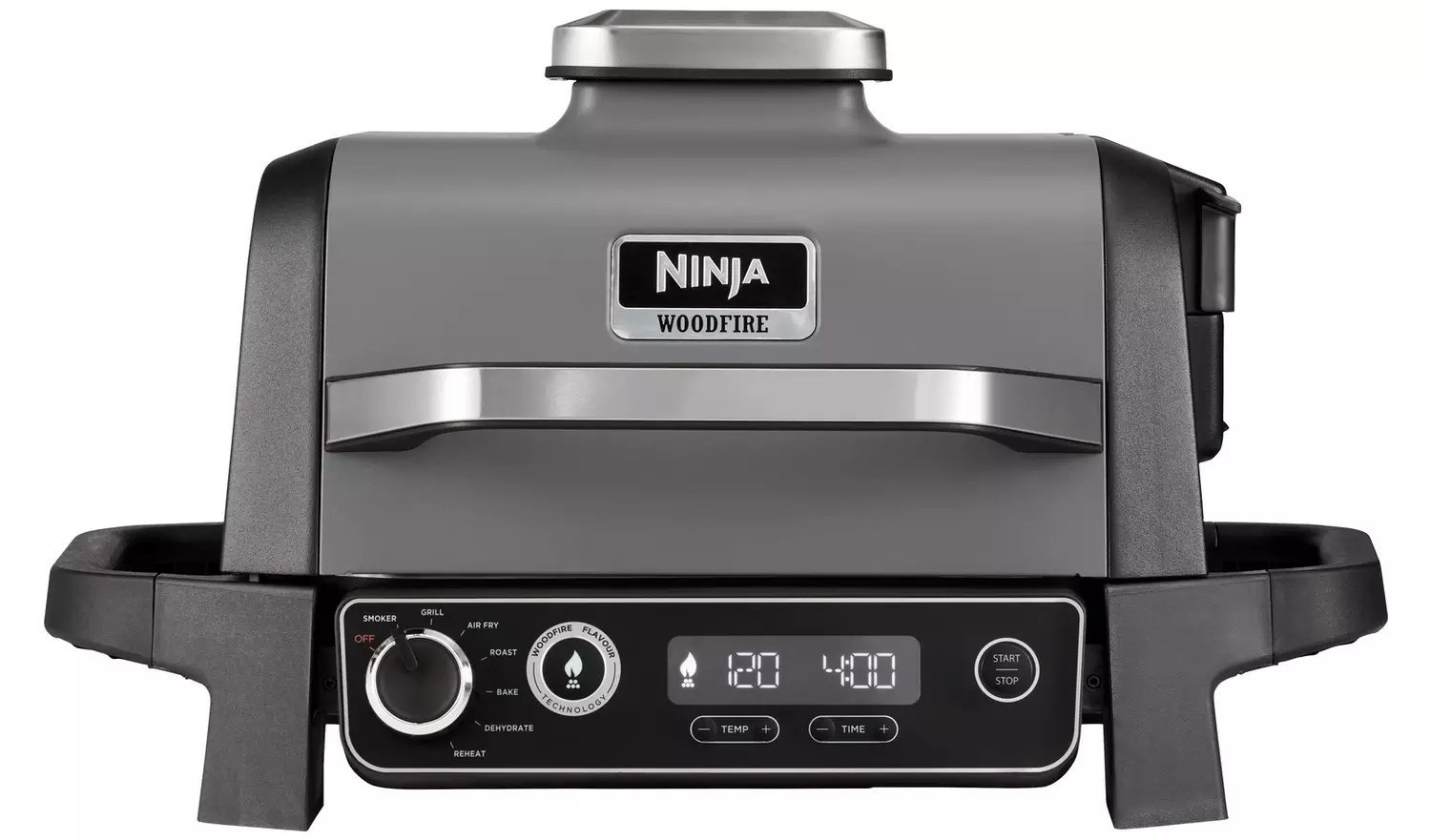 Ninja OG701UK Woodfire Electric BBQ Grill & Smoker