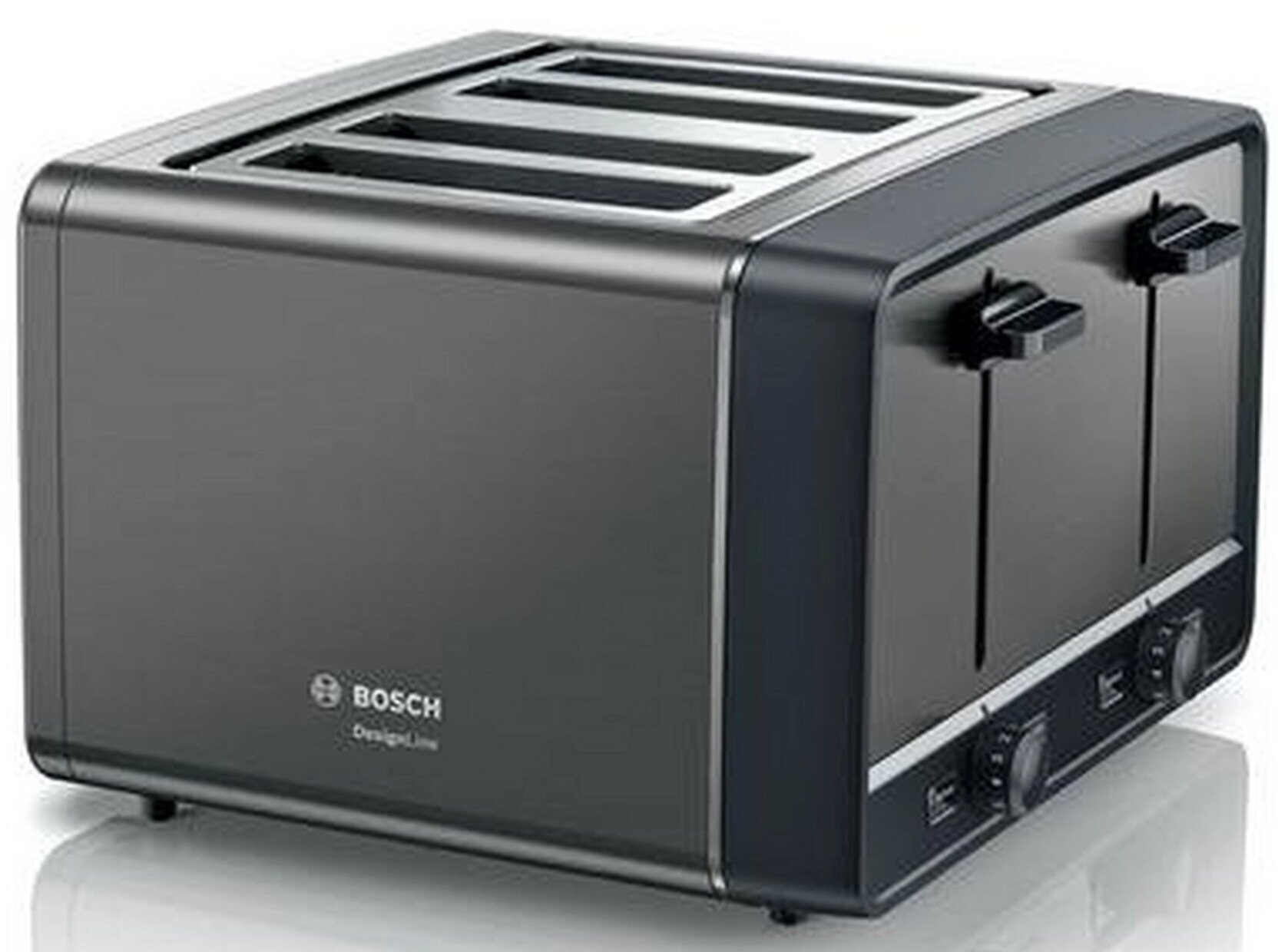Bosch TAT5P445GB 4 Slice Toaster - Anthracite