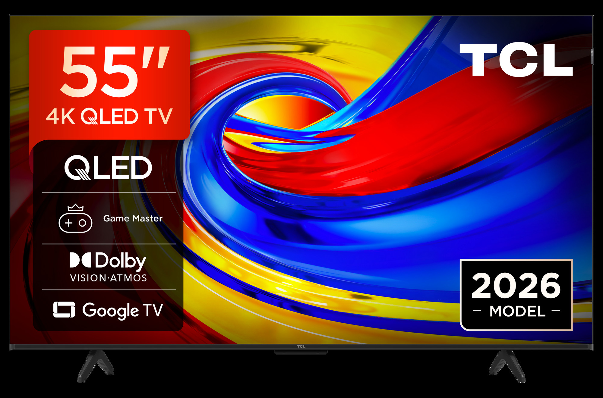 TCL 55P7L-UK 55" 4K HDR QLED Direct LED Google TV