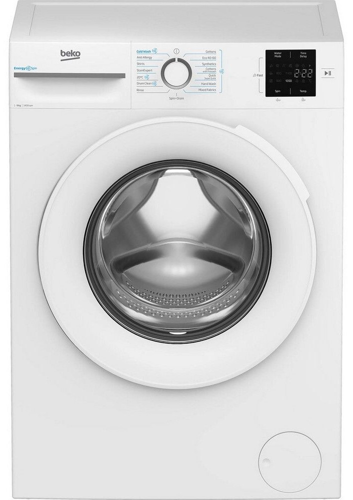Beko BM3WT3941W 9kg 1400 Spin Washing Machine - White