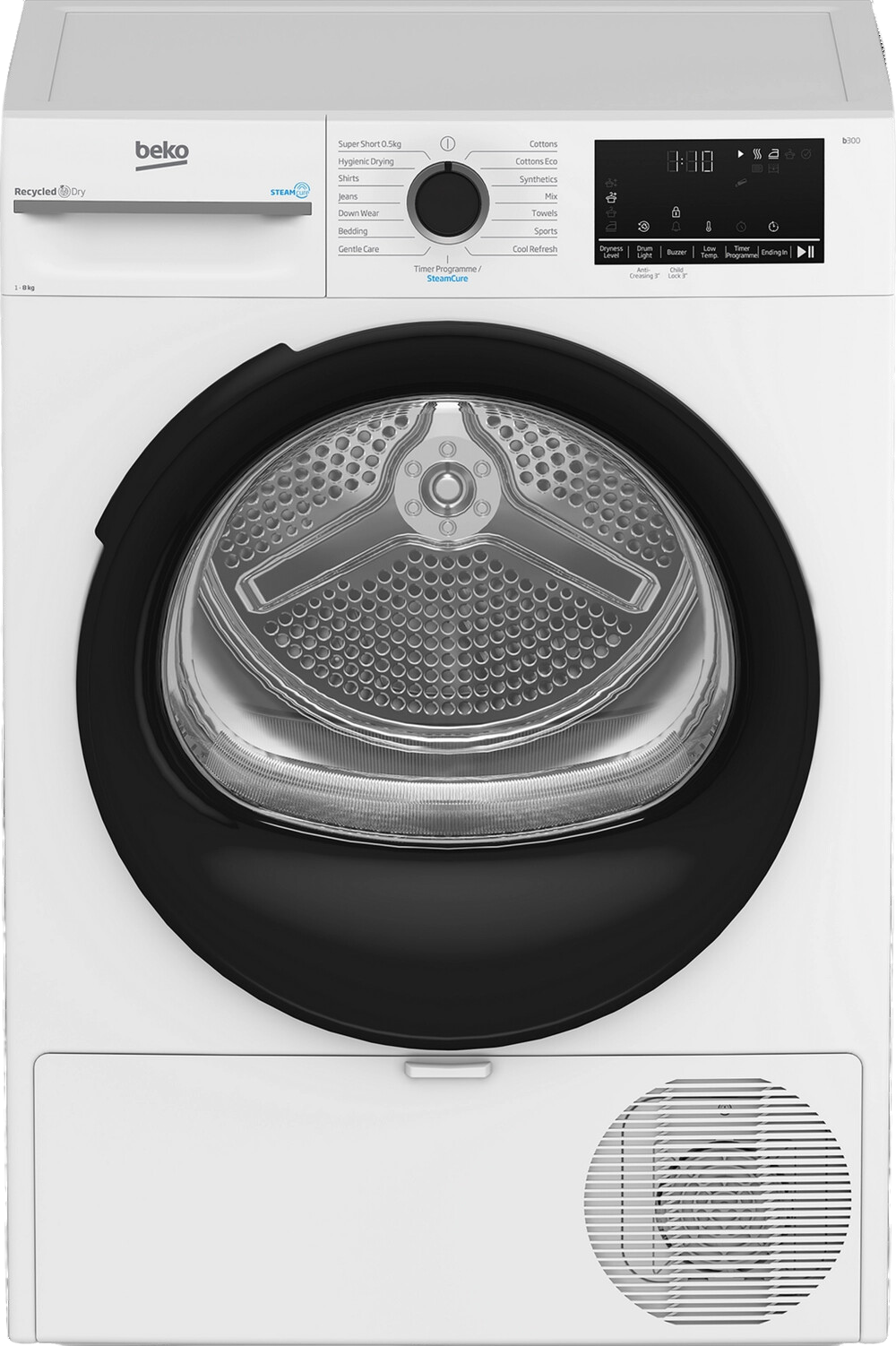 Beko BM3T3833NW 8kg Heat Pump Tumble Dryer (NI Exclusive) - White