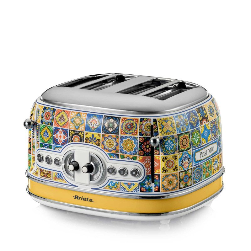 Ariete 4 Slice Positano Toaster - AR1561