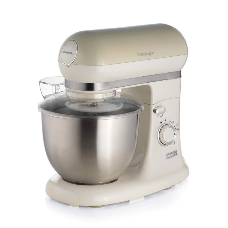 Ariete Vintage 1200W 5.5L Stand Mixer Cream - AR8803