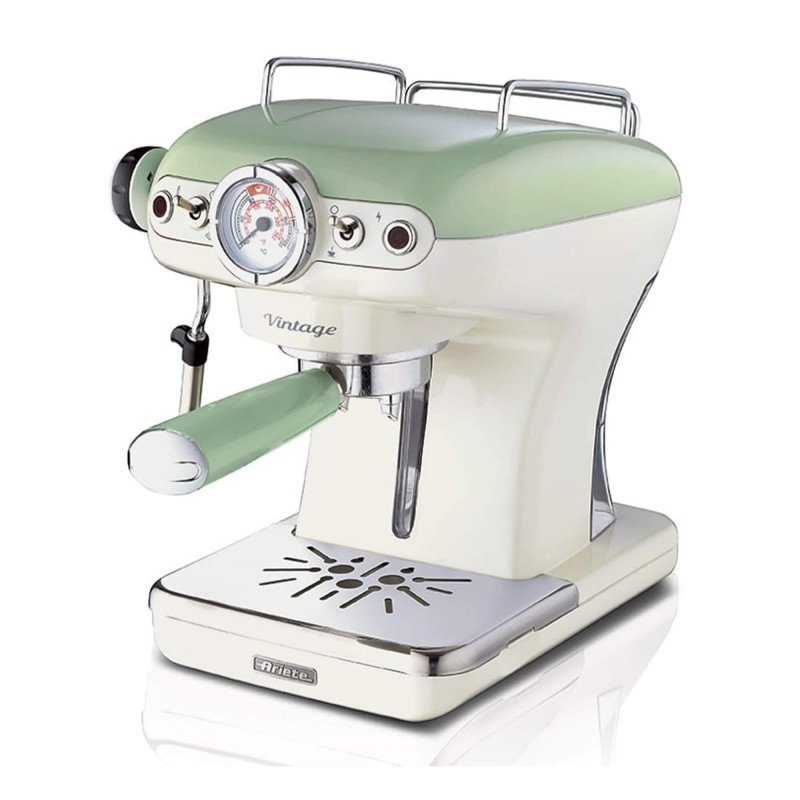 Ariete Vintage Espresso Coffee Machine Green - AR8914