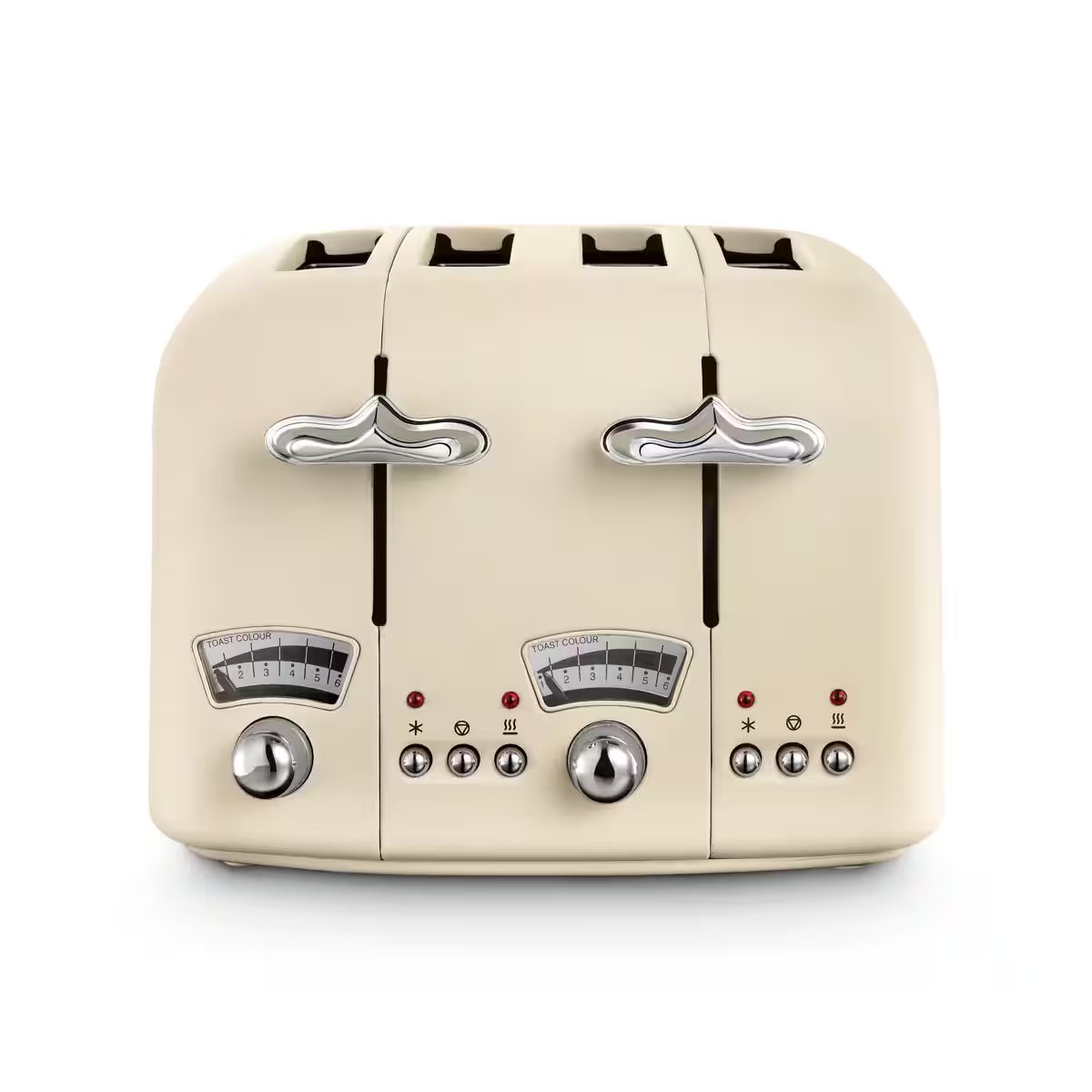 De'Longhi 4 Slice Argento Toaster Beige - DL3019