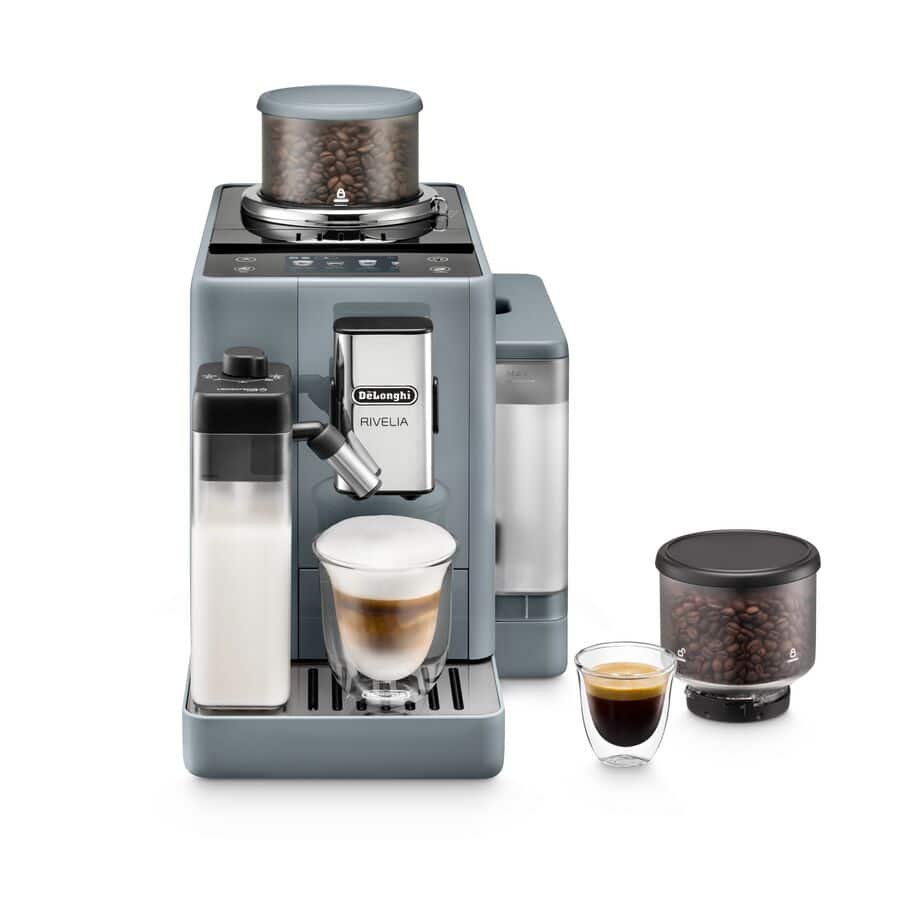 DeLonghi Rivelia Fully Automatic Bean to Cup Machine Grey EXAM440.55.G