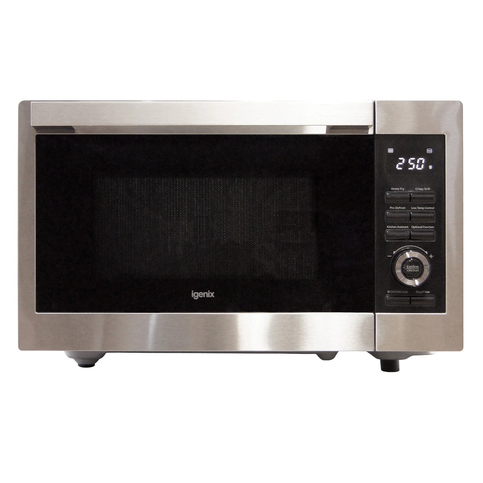 Igenix 30 Litre 1000W Digital Combination Microwave - Stainless Steel - IG3095