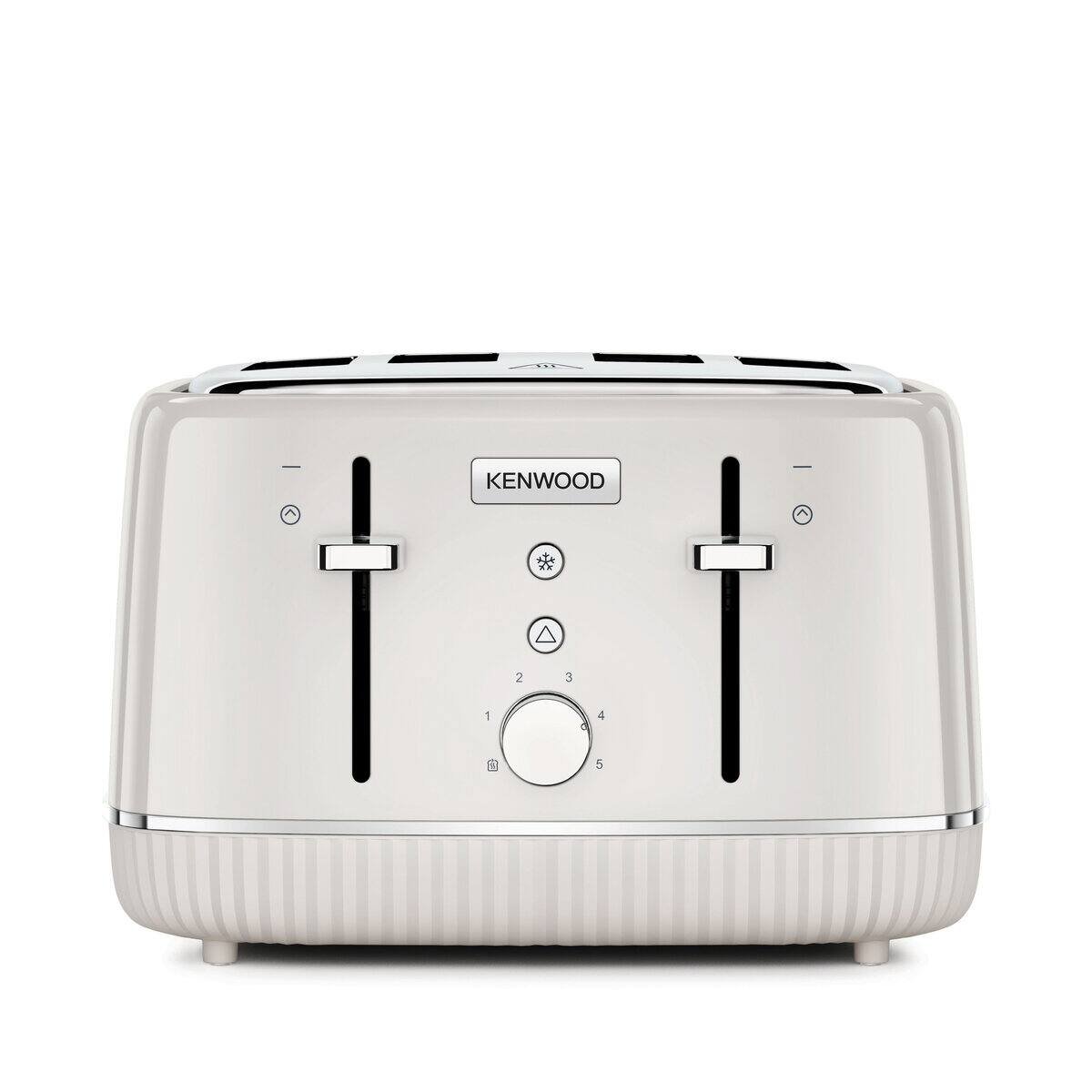 Kenwood 4 Slice Elegancy Toaster Clotted Cream - KW4307