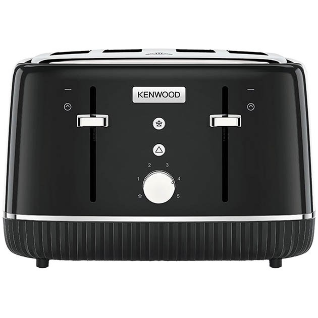 Kenwood 4 Slice Elegancy Toaster Black Treacle - KW4309