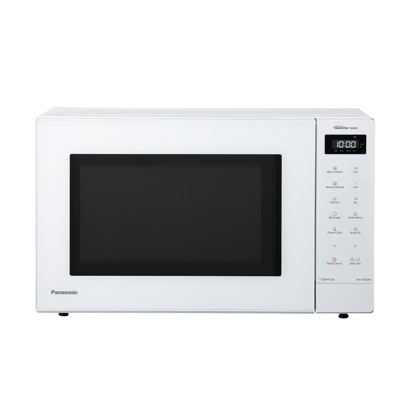Panasonic 32L 1000W Solo Inverter Microwave White - PA0640