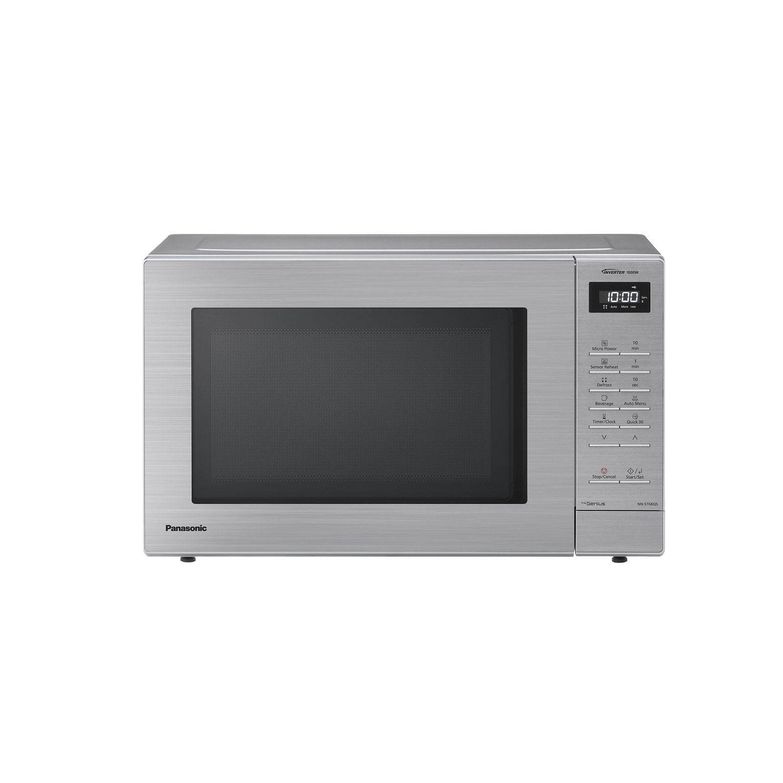 Panasonic 32L 1000W Solo Inverter Microwave Silver - PA0680