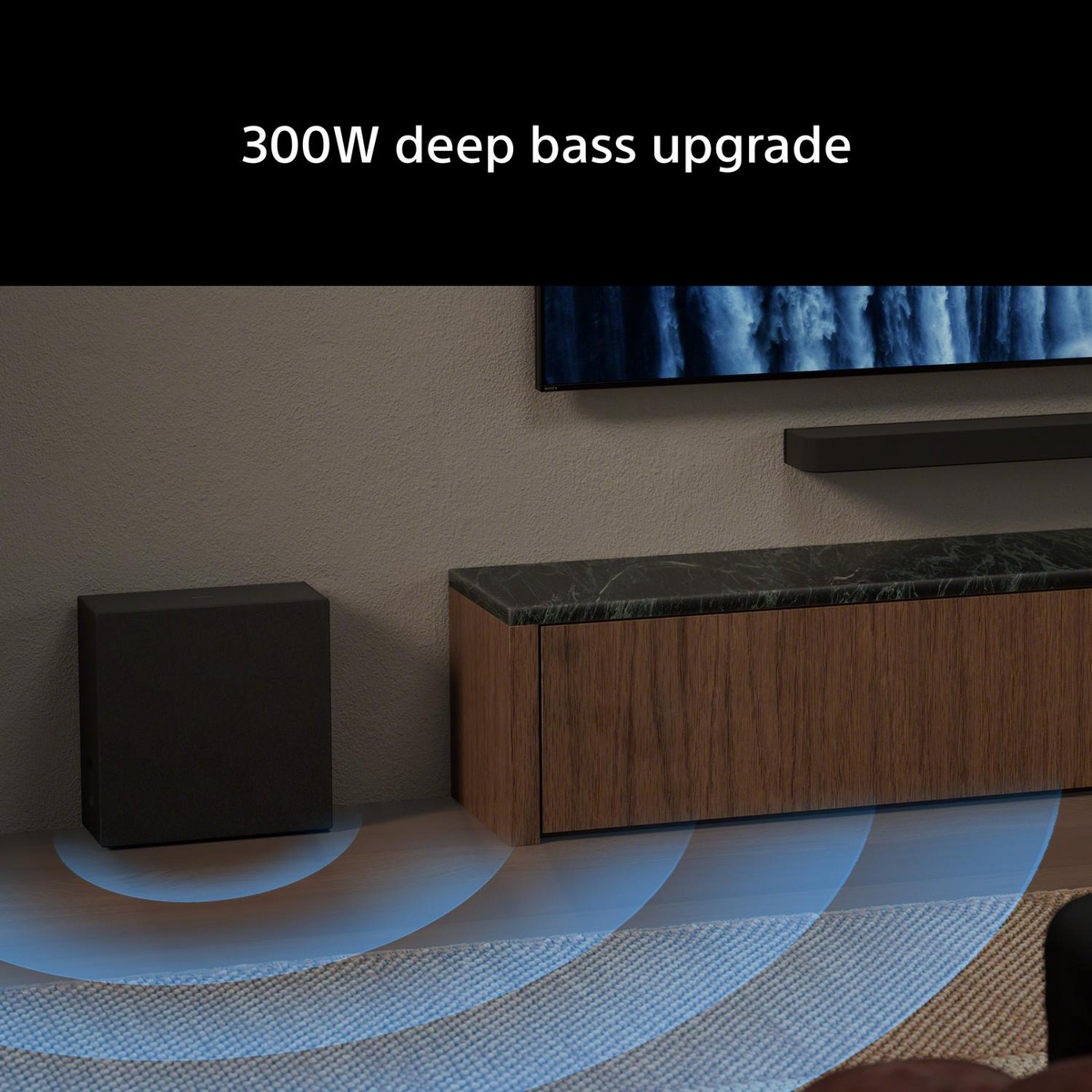 Sony SASW8.CEJ BRAVIA Theatre Sub 8 Wireless 300W Subwoofer - Black