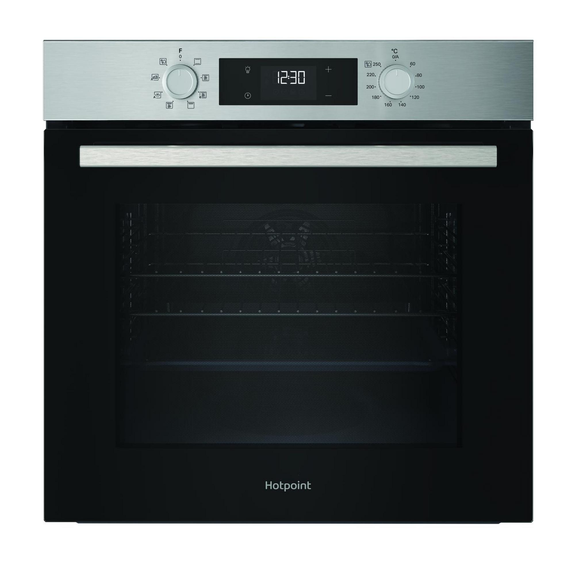 Hotpoint HO255HXUK 59.5cm Built In Electric Single Oven - Stainless Steel